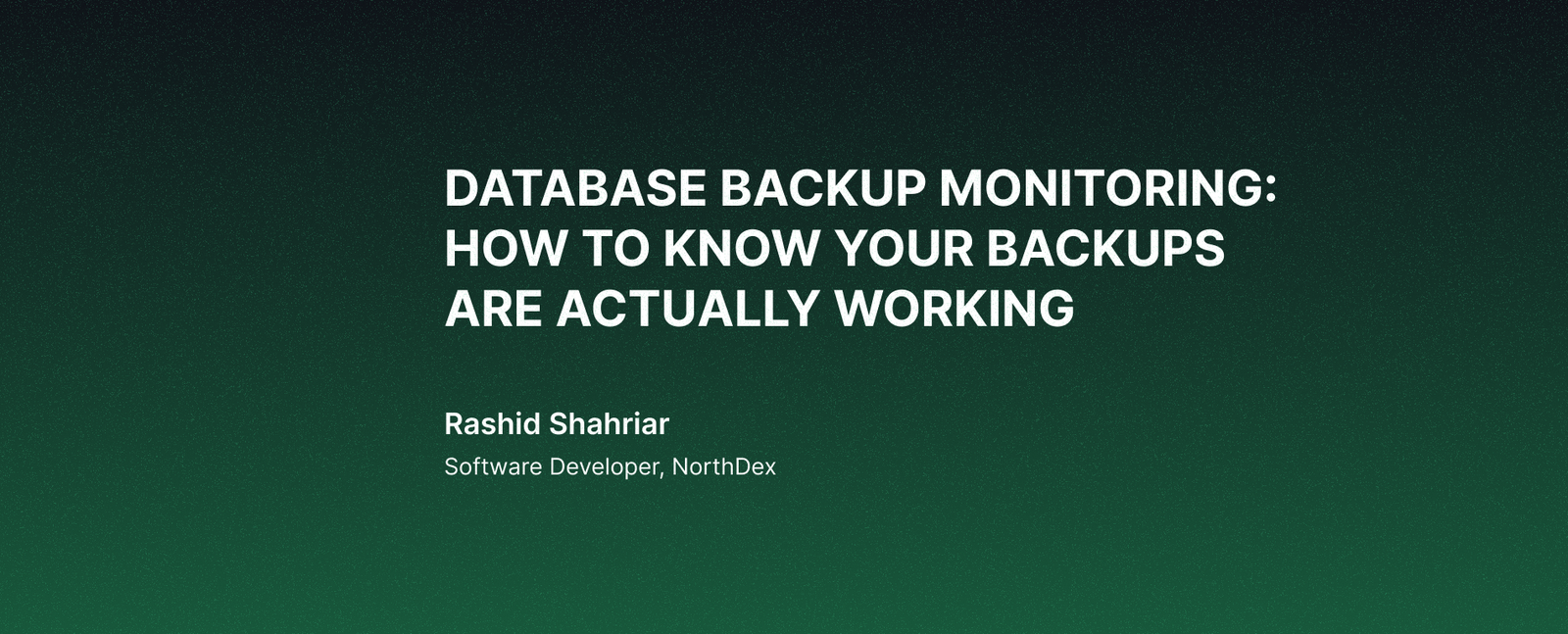 Database Backup Monitoring: How to Know Your Backups Are Actually Working